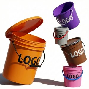 Heavy-Duty 5-Gallon Utility Pail with Lid